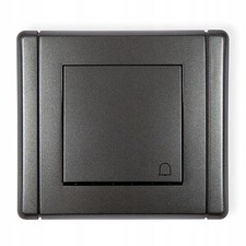 Flexi Druckknopf/gong Graphit Neu