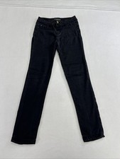 Celebrity Pink Girls Pull On Stretch Black Skinny Casual Pants Size 12