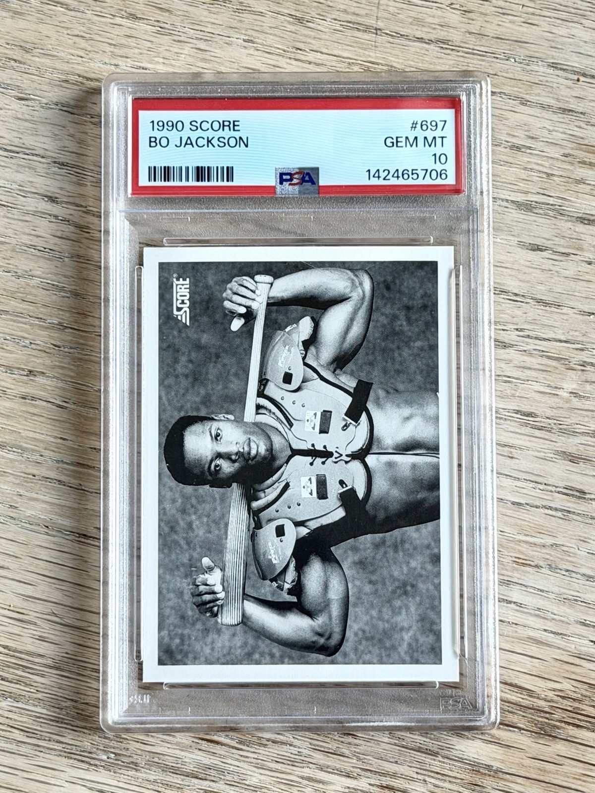 Bo Jackson 1990 Score #697 PSA 10