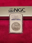 2010 NGC Graded MS 69 American Silver Eagle Early Releases