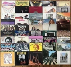 Classic Rock Lot 45 LP Records - Pink Floyd, Led Zeppelin, Stones, Beatles  VG+