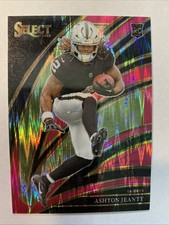 2025 Panini Select - Club Level Ashton Jeanty #204 Pink Shock Prizm (RC)