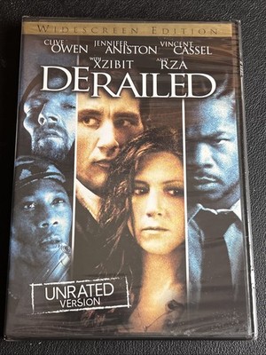 Derailed Unrated Widescreen DVD  New Sealed ~ Clive Owen Aniston | B2G1FREE