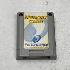 Performance Memory Card Memory Card for Nintendo 64 N64 - Free Shipping