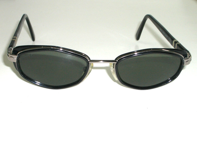 49[]20 130 PERSOL 2063-S 587/48 SLEEK POLARIZED CRYSTAL GUNMETAL
