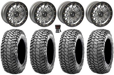 Pro Armor Halo Bdlk 15'' Wheels TM 29'' Liberty Tires Can-Am Defender