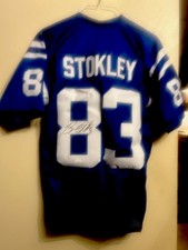 2023 Historyczna koszulka z autografem - Brandon Shockley Indianapolis Colts