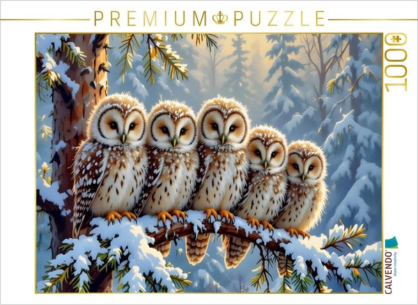 Calvendo Puzzle The Quiet Voices Of Animals | 1000 Pieces, Finished Size 25.2 ×-image