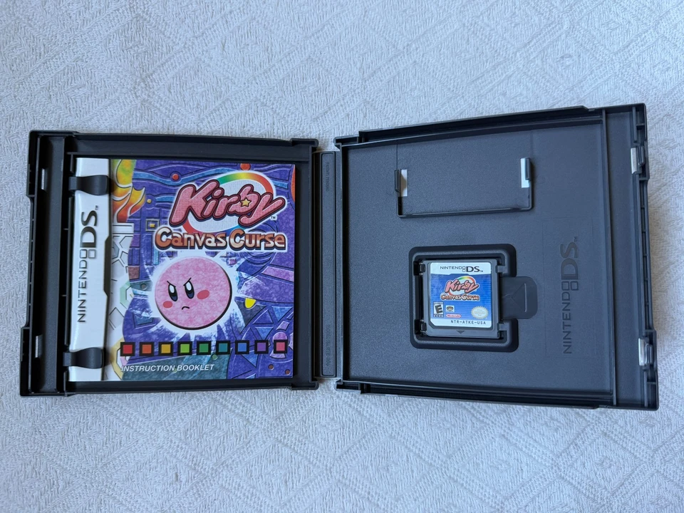 Kirby Canvas Curse Nintendo DS NTSC-U/C USA VGC CIB - High Quality Packing - Image 4 of 4