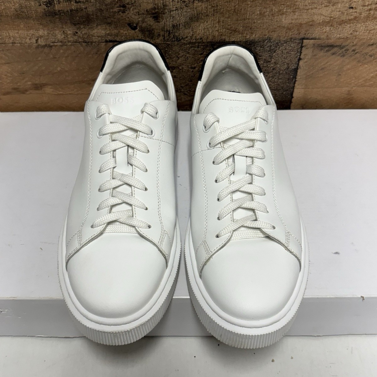 BOSS Men\'s Colyn Derby Sneakers White Size EU45 M US12 BOSS Colyn Derby Sneaker in White for Men | Lyst main image 2