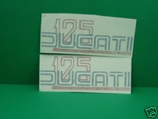 DUCATI 125 SIX DAYS ADESIVI STICKERS