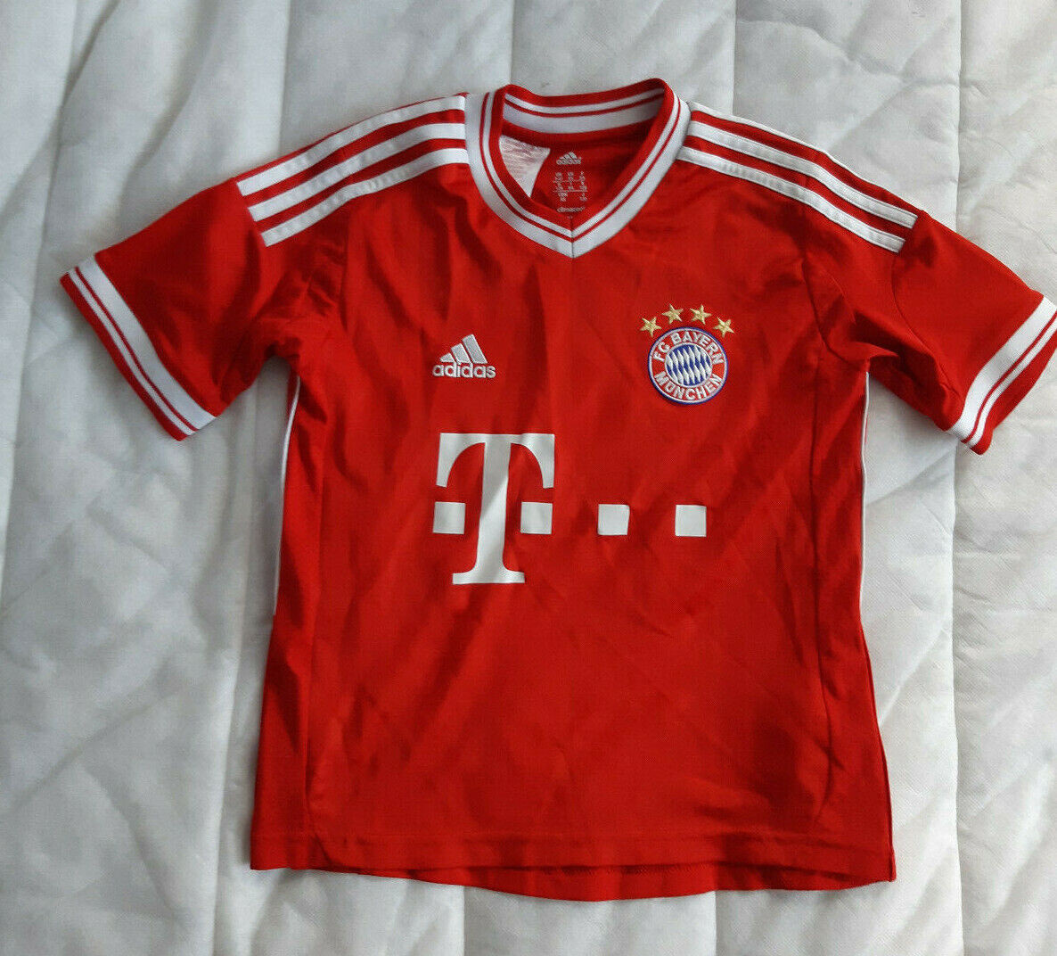 Bayern Munchen 2013 Home Jersey Schweinsteiger Adidas Shirt Size