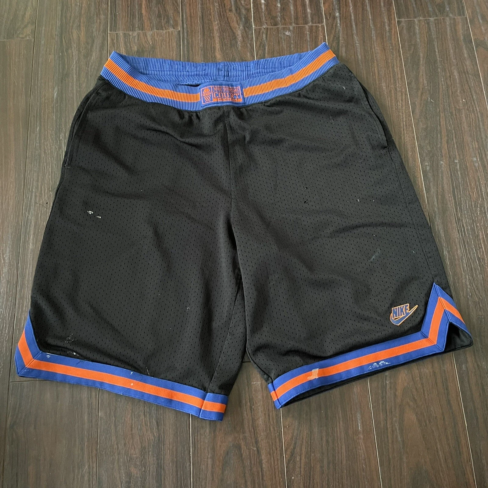 Nike Supreme Court Basketball Men XL Jersey Shorts Lined Heavy Elastic Waist