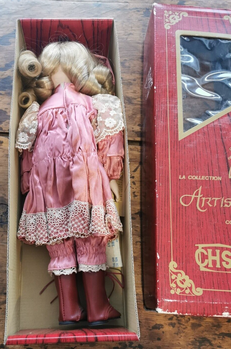 Vintage CHSN Artisan Collection Porcelain Doll 16