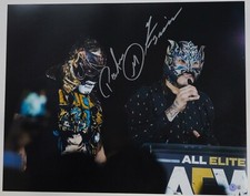 Pentagon Jr. Rey Fenix Signed 16x20 Photo BAS COA AEW Lucha Libre AAA Penta 0M 7
