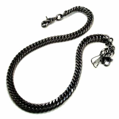 DK Basic Forte Guinzaglio Pesante Biker Camiker Chiave Catena SLV/BLK CS11MLT - Foto 3 di 24