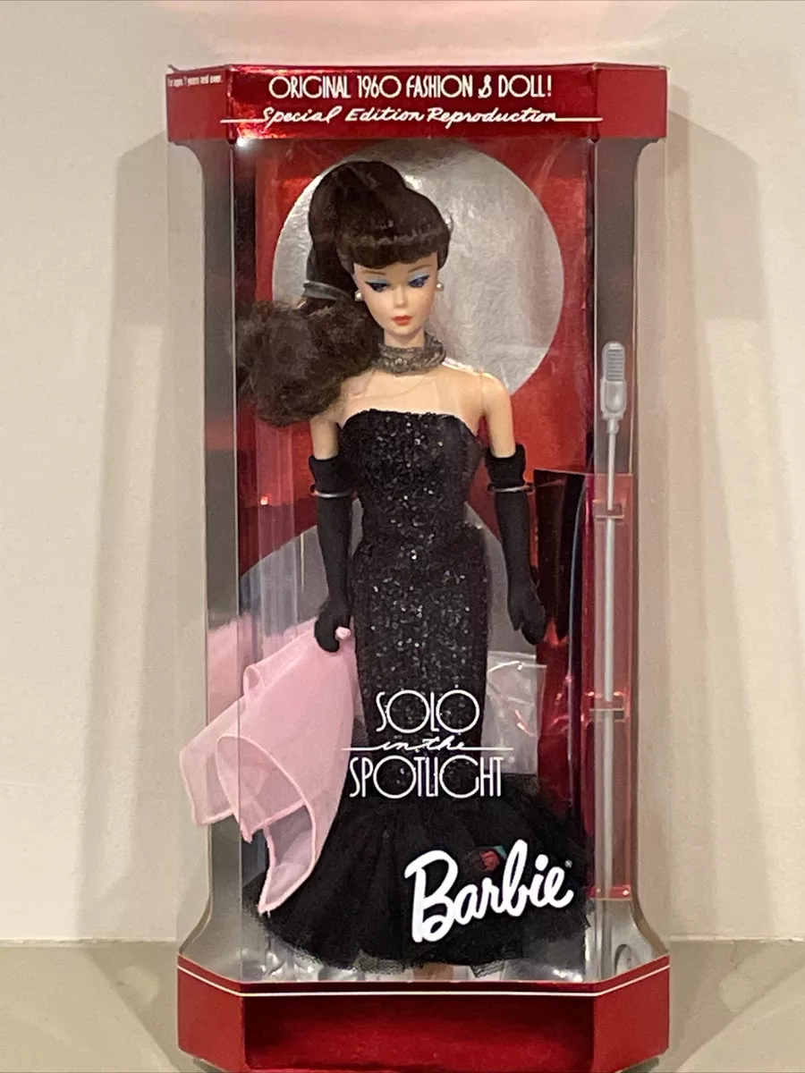NEW 1995 Barbie Solo In The Spotlight Special Edition Reproduction Doll Brown