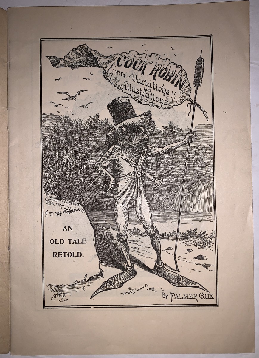 1896, COCK ROBIN AND OTHER STORIES, by PALMER COX, BROWNIES