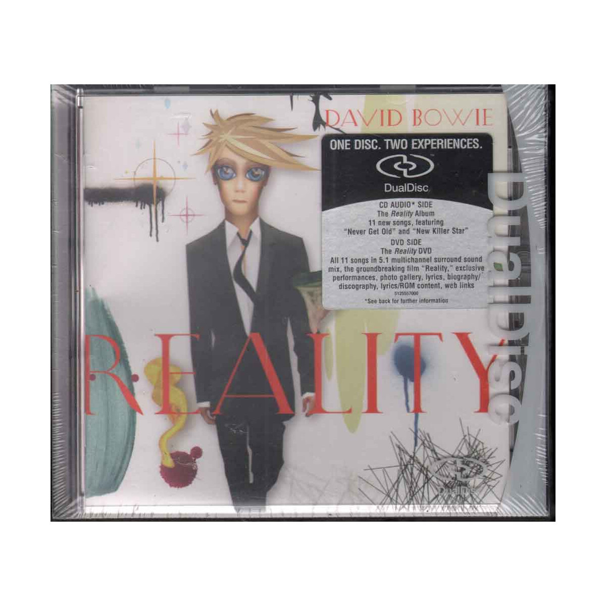 David Bowie Hybrid DualDisc Reality / ISO Records Sealed 5099751255574