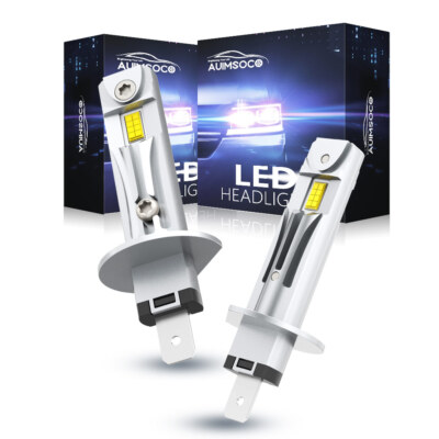 H1 LED Lights Bulbs 10000K White 20000lm Super Bright High/Low Beam Combo 2x
