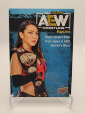 2021 Upper Deck AEW Magazine #88 HIKARU SHIDA wrestling card