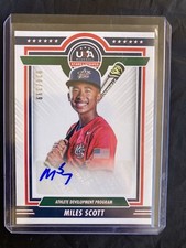 2022 USA Stars & Stripes Miles Scott auto! signed 34/399!