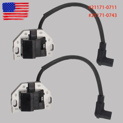 2 Ignition Coil Fits KAWASAKI FR651V FR691V FR730V ENGINES 211710743