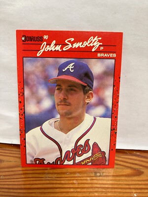 John Smoltz 1990 Donruss Card Karte
