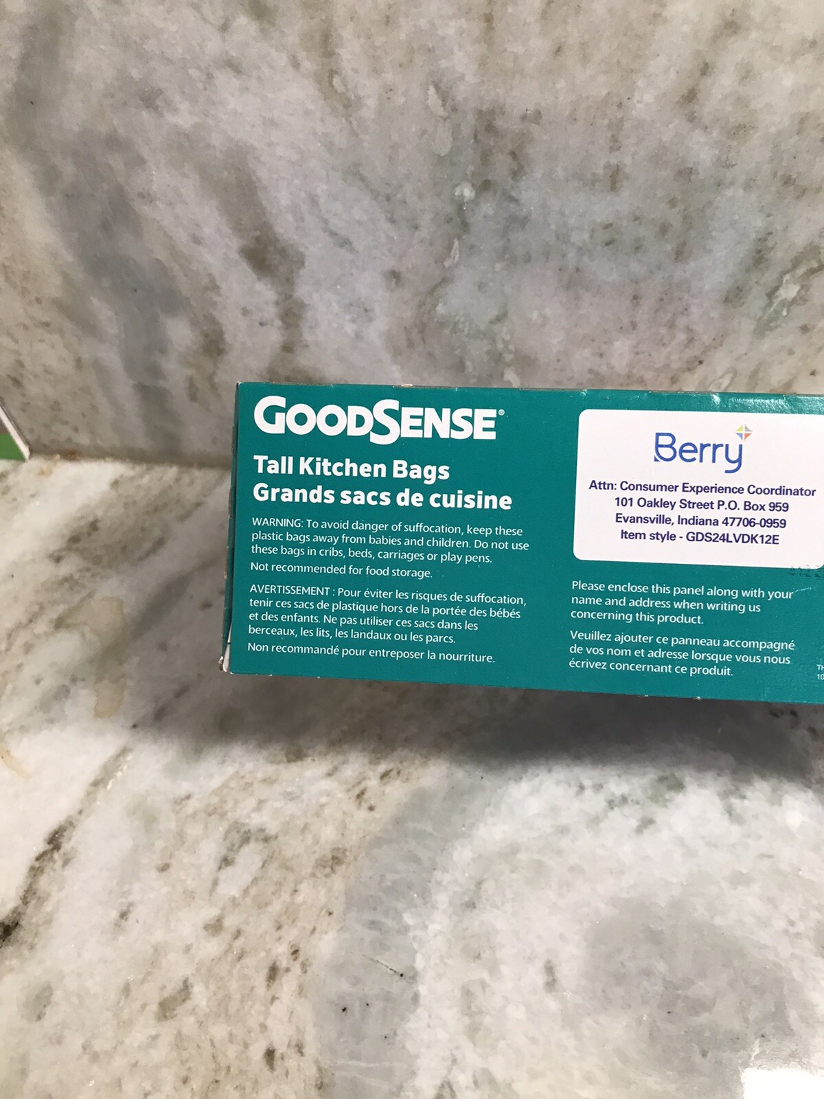 Goodsense 8 Drawstring Tall Kitchen Bags 13 GallonsLavender Scent.New