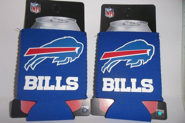 2 count Buffalo Bills NFL Blue CAN HOLDER BEER SODA CUP &hellip;