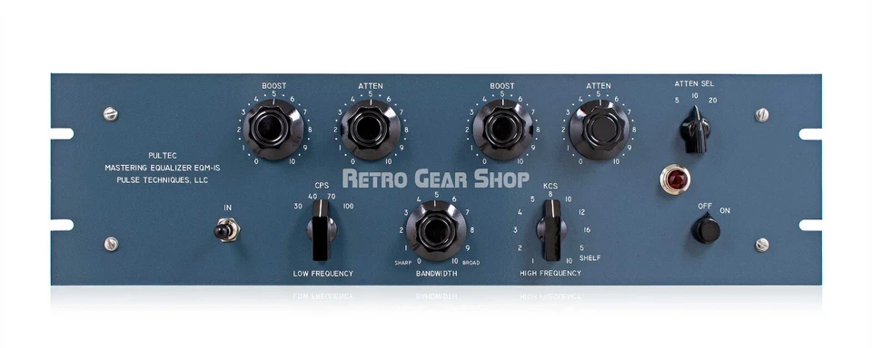 Pulse Techniques Pultec EQM-1S Tube Mastering Equalizer EQM1S - Image 2 of 3
