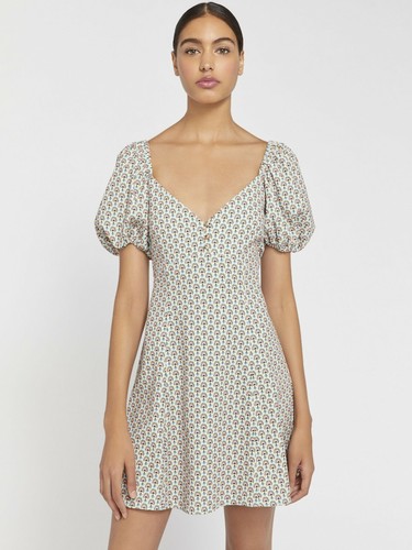 NWT Alice + Olivia Dana Puff Sleeve 