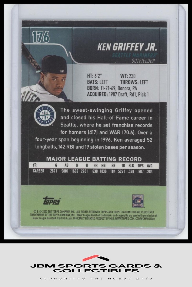 2022 Stadium Club #176 Ken Griffey Jr. | eBay