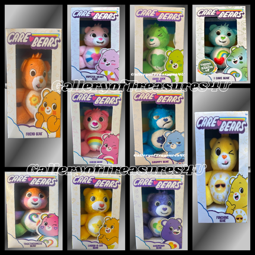 Care Bears Micro Teenies Plush Dare to Care Calming Bedtime Friend Mini Bear 3" - Picture 2 of 25