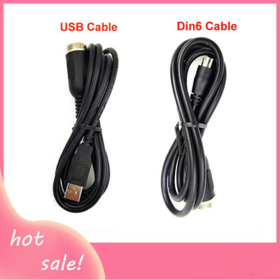 For Thrustmaster TH8A Connection Din6-USB Cable Adaptation Fit TSSH TSSH+ ACUS