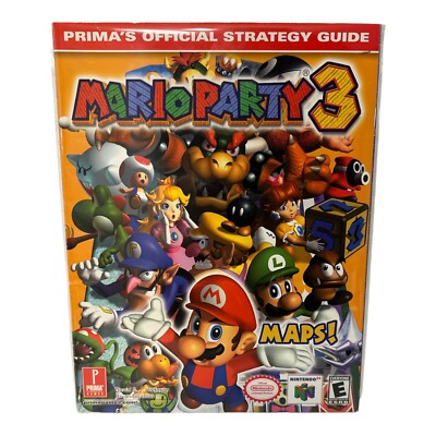 Nintendo 64 N64 Mario Party 3 Primas Official Strategy Guide Used