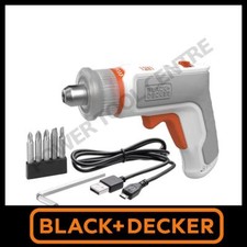 Black & Decker BCRTA01 Cordless Screwdriver 5.5 Nm 3.6v Furniture Assembly Tool