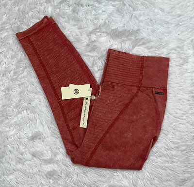 Max Studio Womens Cozumel Compression Leggings Size M Medium Stretch New NWT