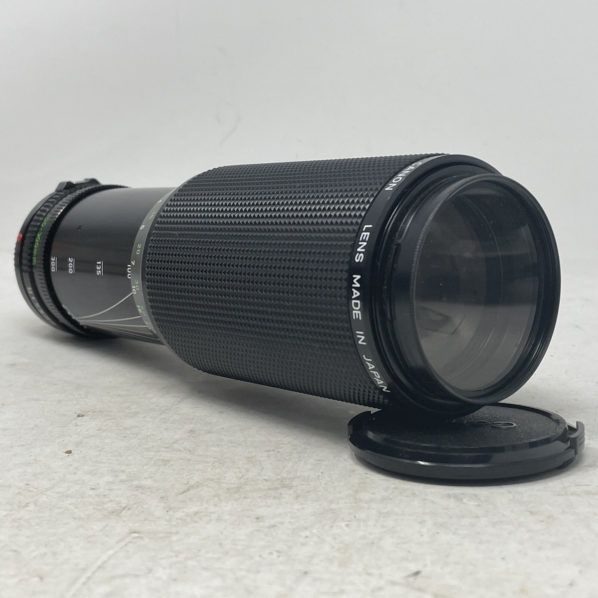 CANON ZOOM LENS FD100ー300㎜1:5.6 EXCELLENT Canon Zoom Lens FD 100-300mm 1 : 5.6 w/ Caps & Filter | eBay