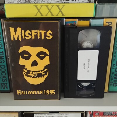 Misfits VHS Live Halloween 1995 First Show w/ Michael Graves Punk