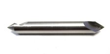 MADE IN USA 1/4" x 1/4" x 2" 82° DE 1-Flute HSS Countersink