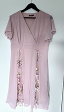 SHEIN Curve Baby Pink Party Prom Dress 0XL 14-16UK BRAND NEW