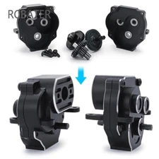 CNC Metal Transmission Gearbox Upgrade Parts for 1/18 Traxxas TRX4-M RC Crawler