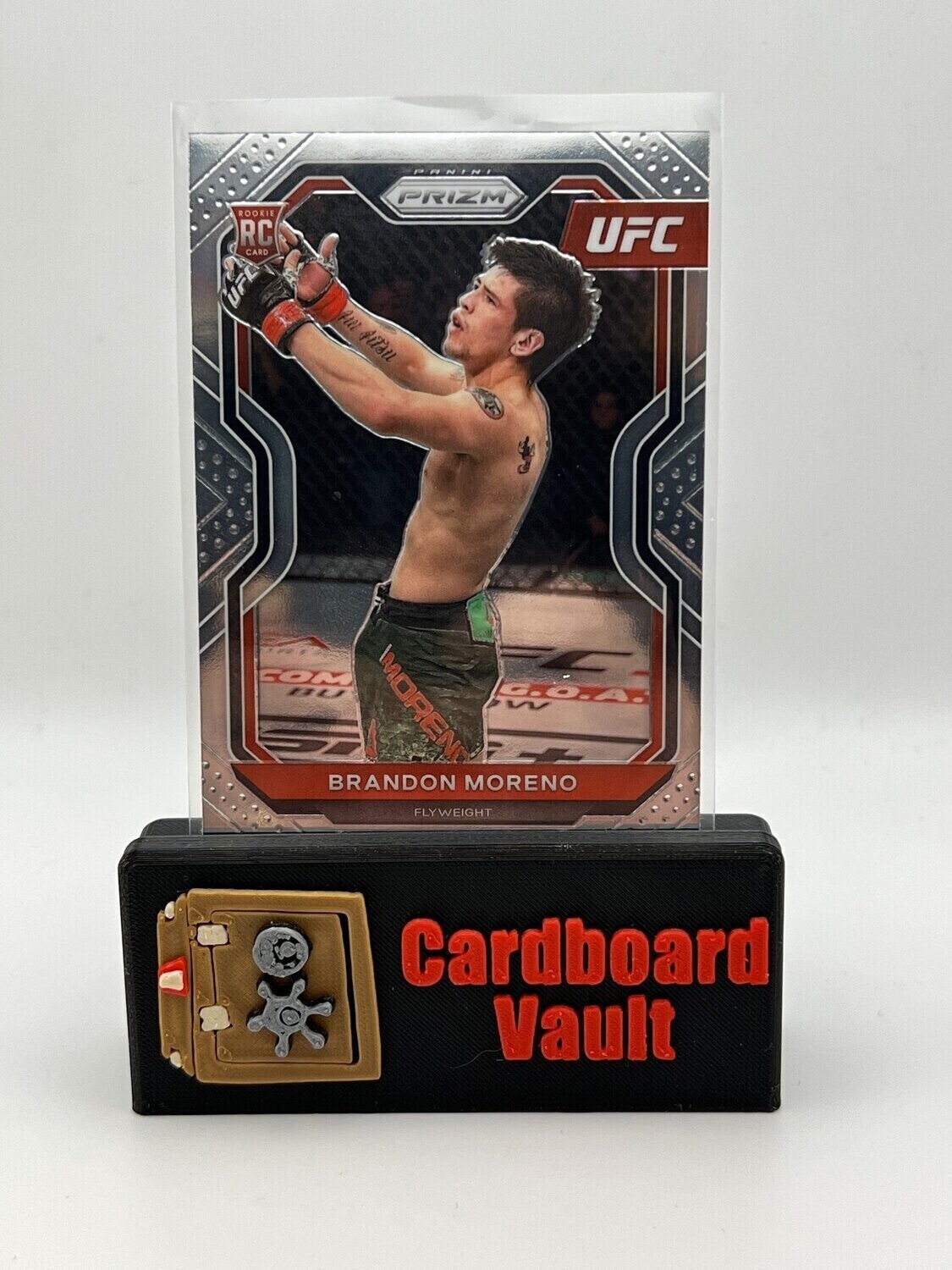 2021 UFC Prizm Brandon Moreno RC Silver 38