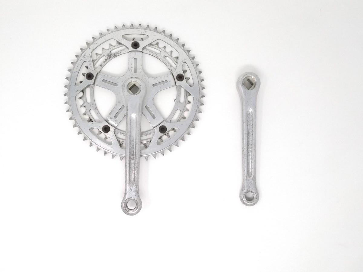 Vintage Pédalier Crankset Legnano 170 52 42 Vélo