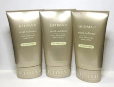 ULTIMA II VITAL RADIANCE SKIN RENEWING EXFOLIATOR 4.7 OZ (LOT OF 3)