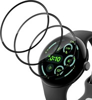 3X 3D Schutzglas FüR Google Pixel Watch 3 45Mm Hartglas Display Full Screen
