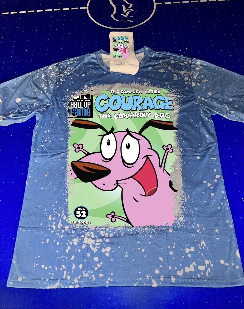 トップス Our courage shirt Courage the Cowardly Dog - Running Scared — MeTV Mall