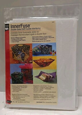 Dritz InnerFuse Double-Sided Stiff Fusible Interfacing NEW 