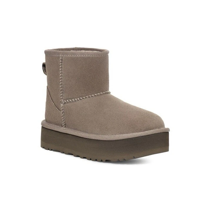 Mini plataforma clásica UGG para niños en pluma de humo 1143700K-SKP Foto 3 de 4